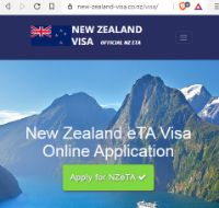 FOR SPANISH, ITALIAN AND FRENCH CITIZENS - NEW ZEALAND New Zealand Government ETA Visa - NZeTA Visitor Visa Online Application - Visa de Nova Zelanda en línia - Visa oficial del govern de Nova Zelanda - NZETA