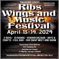 Local Business 5th Annual Treasure Coast Ribs Wings and Music Festival in Ft Pierce 