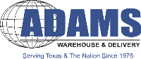 Adams warehouse and delivery