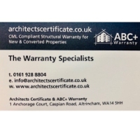 Local Business ABC+ Warranty & Architects Certificate in Altrincham England