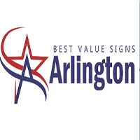 Local Business Best Value Sign Arlington in Arlington TX