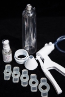 Vacuum Therapy Lubricant, Set of Constriction Rings for ed: Farnhurst Elite, Devon, UK