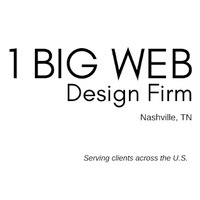 Local Businesses 1 BIG WEB Design Firm in Nashville TN