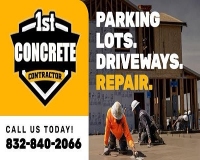 Local Business 1ST Concrete Contractor in Houston TX