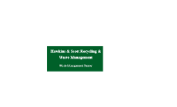 Hawkins & Scott Recycling & Waste Management