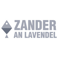 Zander an Lavendel