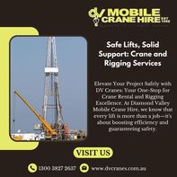 Safe Lifts, Solid Support: Crane and Rigging Services