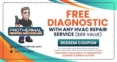 FREE DIAGNOSTIC WITH ANY HVAC REPAIR SERVICE ($89 VALUE)