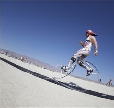Bam Bam Runs Fast -A World Record At Burning Man