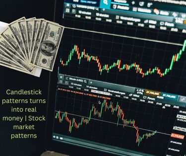Candlestick patterns turns into real money | Stock market patterns