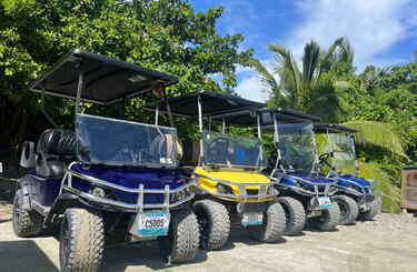 The Best Night out on the town Eateries Open by Golf cart rental belize